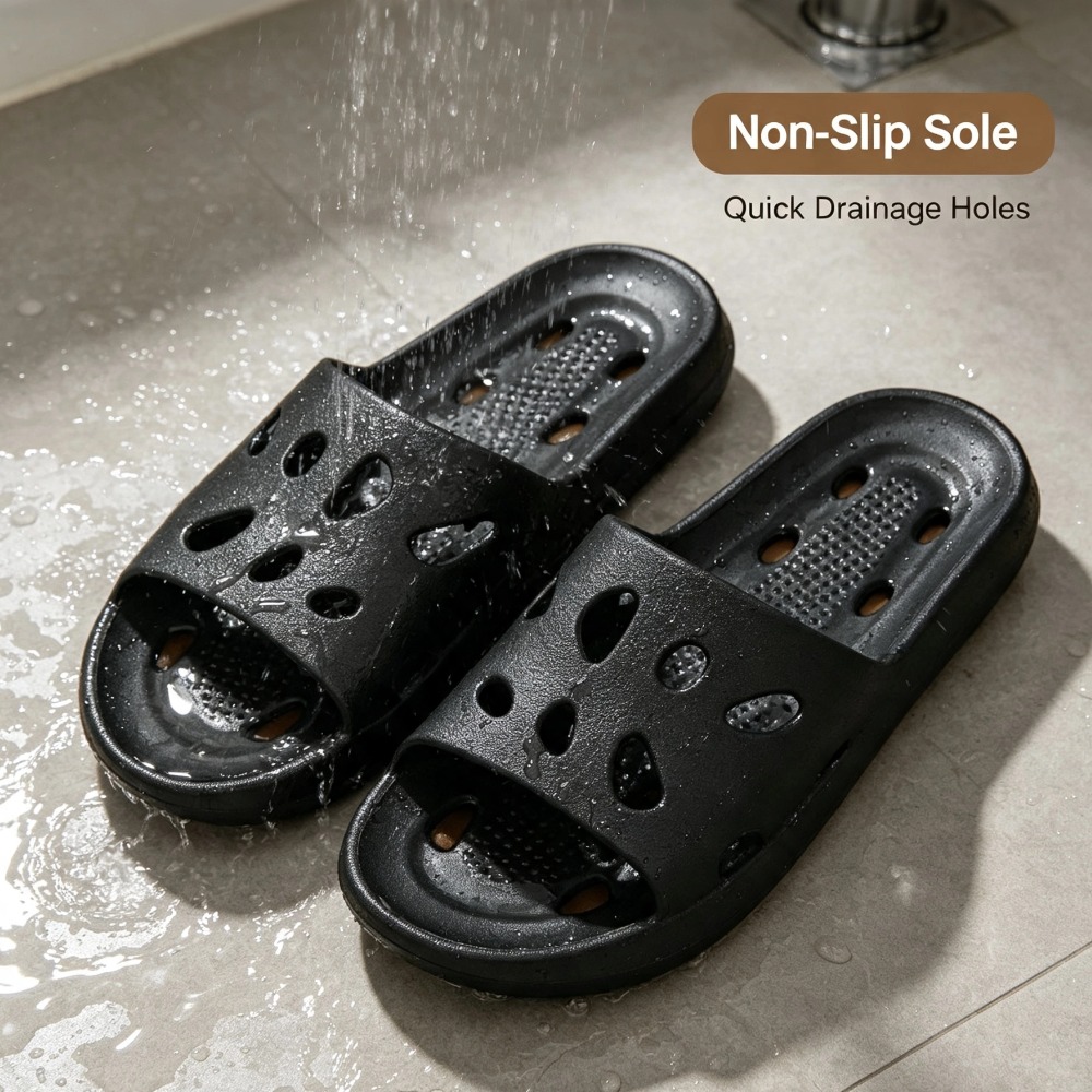 Flippers Swimming - Sandal Mandi EVA untuk Pria, Anti-Selip,