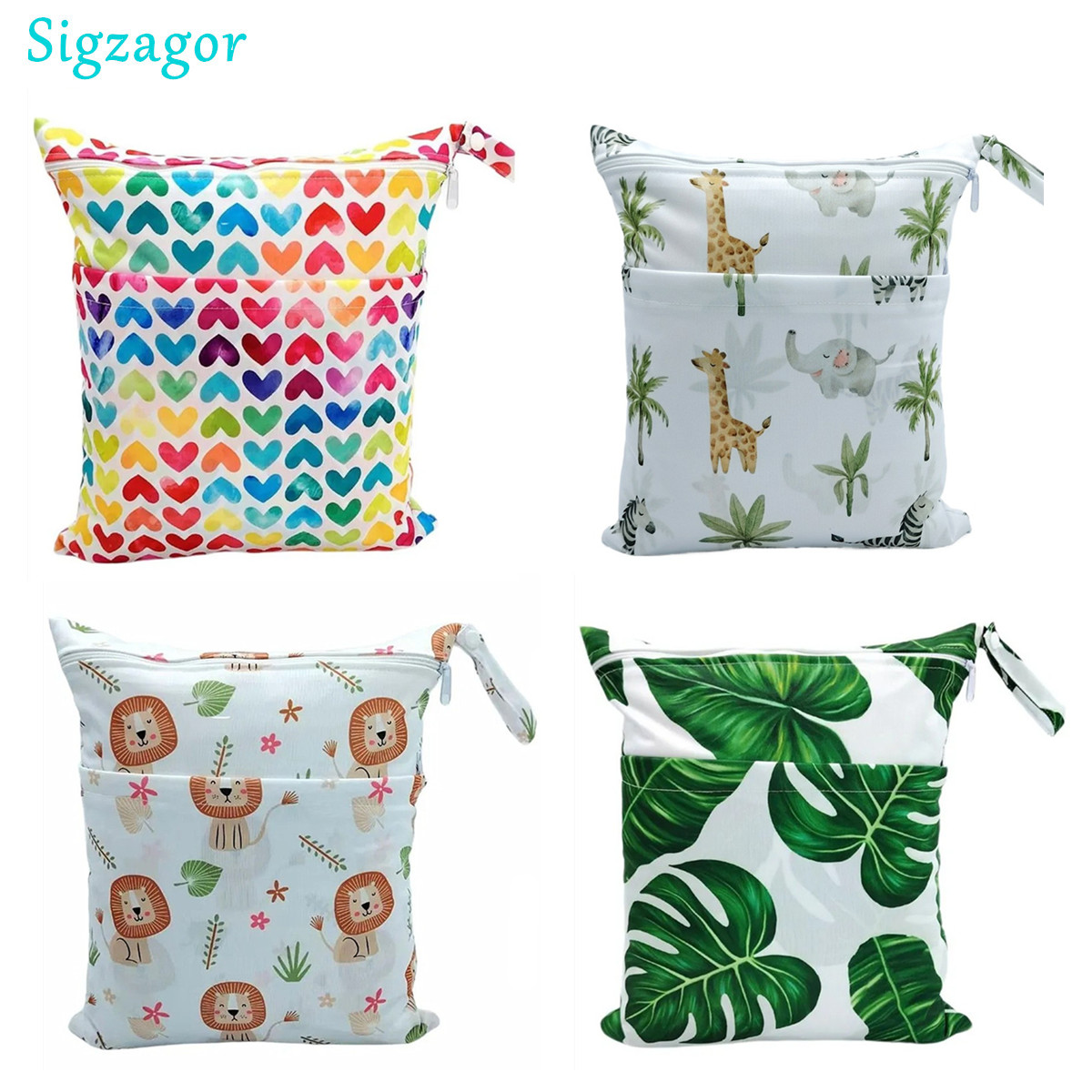 Dry Bag Waterproof - [Sigzagor] 1 Tas Basah Kering dengan