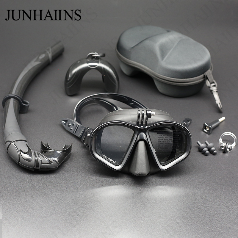 Snorkeling Gear - Masker Selam Volume Rendah Kaca Tempered,