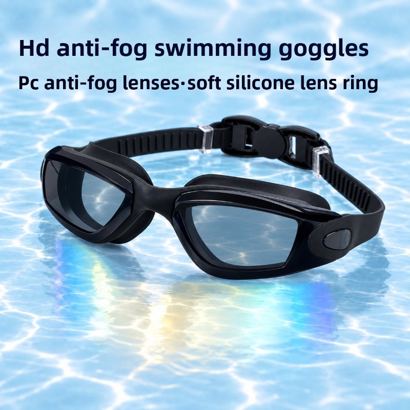 Goggles Swim - Kacamata Renang Dewasa HD Anti-Kabut, Lembut,